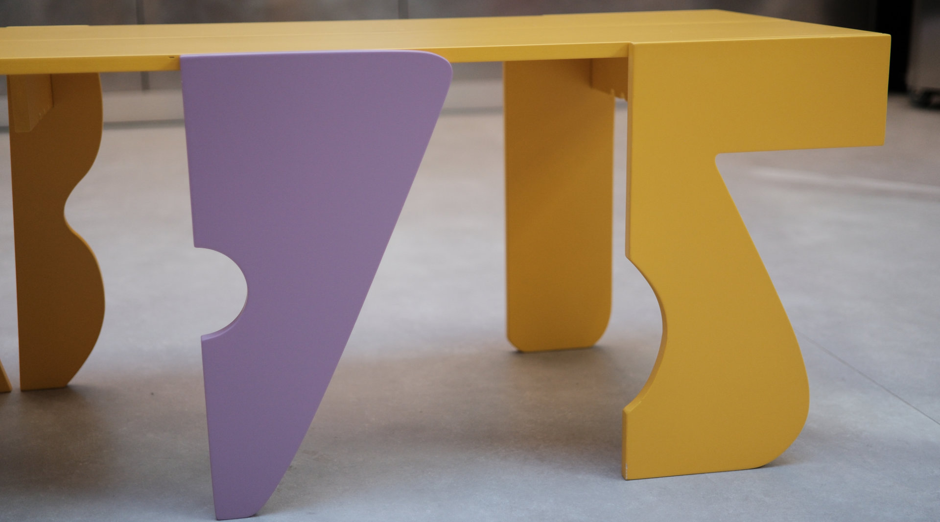 Furniture product design Alfabeto Series by Davide Vizzini